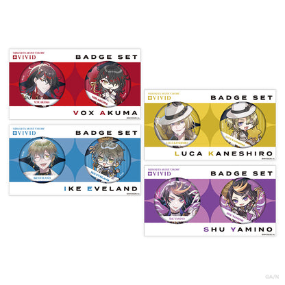 [NIJISANJI EN AR LIVE "COLORS"] Badge Set Luxiem