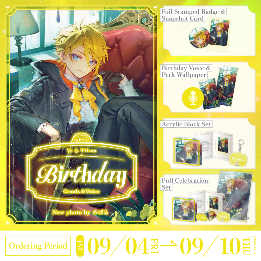 Yu Q. Wilson Birthday Goods & Voice 2026