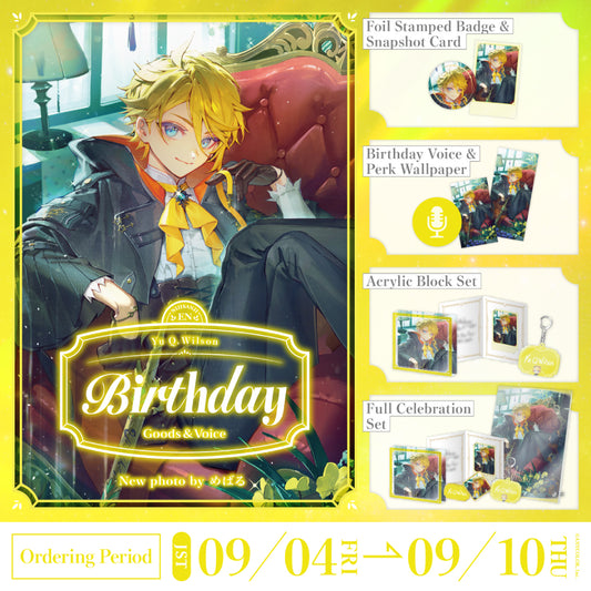 Yu Q. Wilson Birthday Goods & Voice 2026