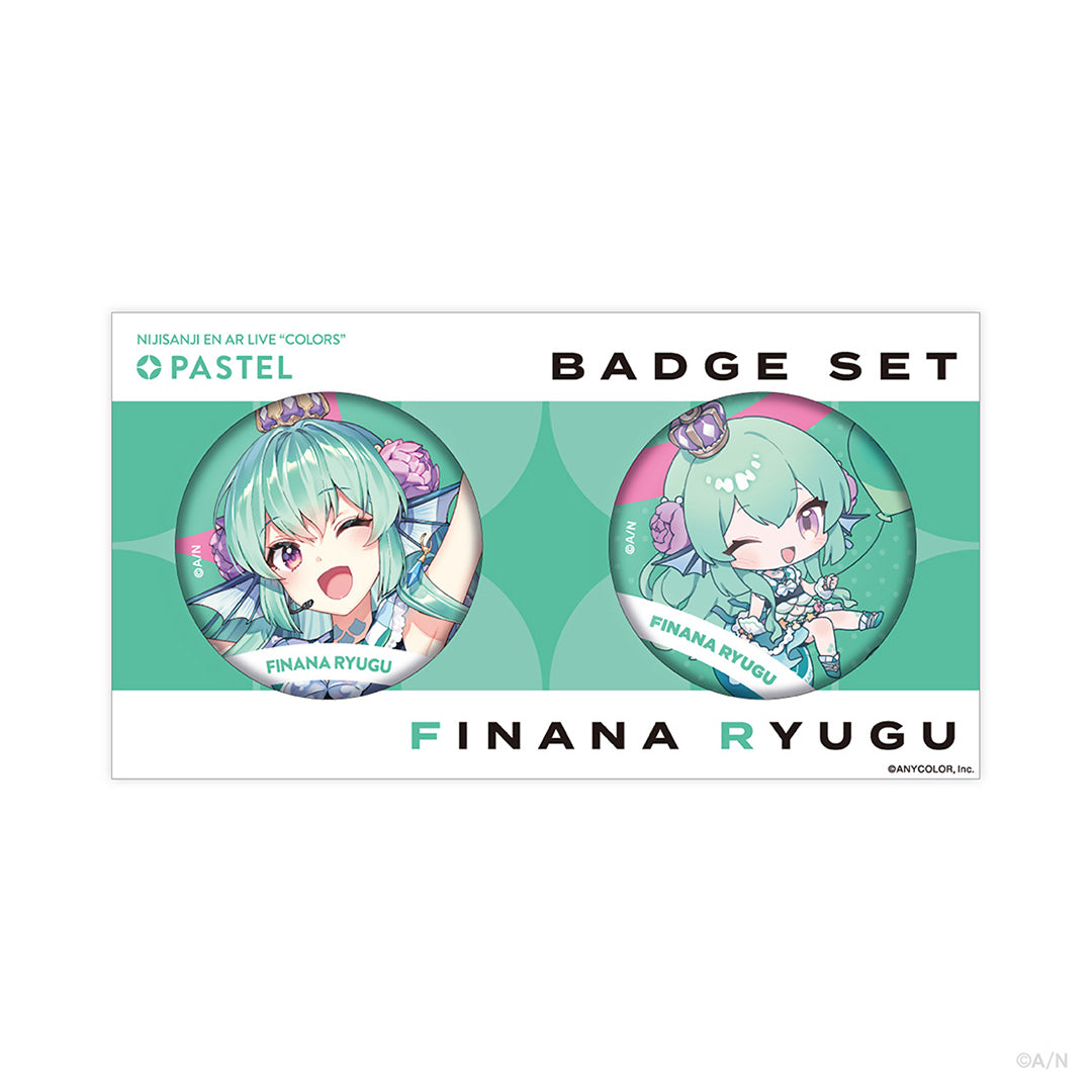 [NIJISANJI EN AR LIVE "COLORS"] Badge Set LazuLight
