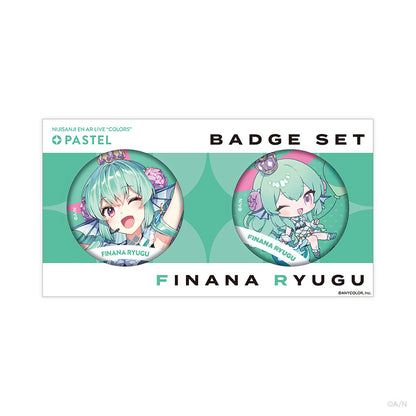 [NIJISANJI EN AR LIVE "COLORS"] Badge Set LazuLight