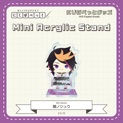 "NIJI Puppet Goods" Mini Acrylic Stand - I