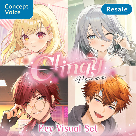 [RESALE] "Clingy Voice" - Key Visual Set