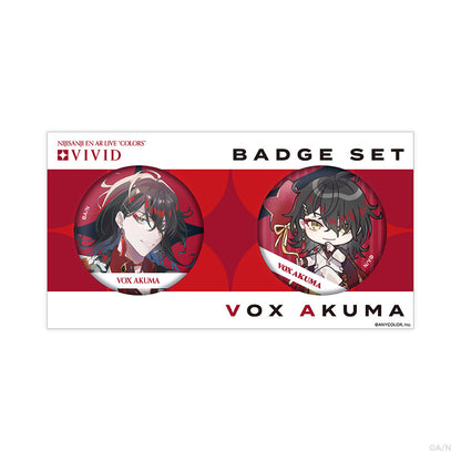 [NIJISANJI EN AR LIVE "COLORS"] Badge Set Luxiem