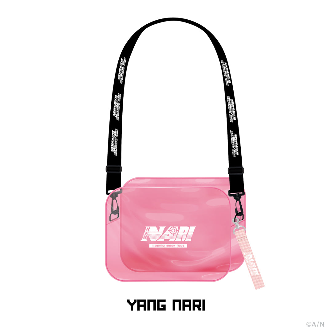 "NIJISANJI Buddy Mode Type：Shu, Kagetsu & Nari" Clear Shoulder Bag