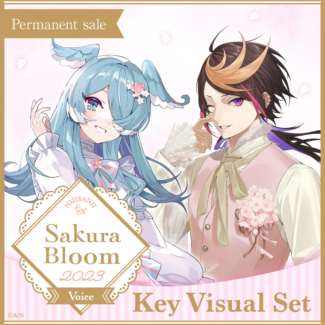 [Permanent Sale] "Sakura Bloom Voice 2023" - Key Visual Set