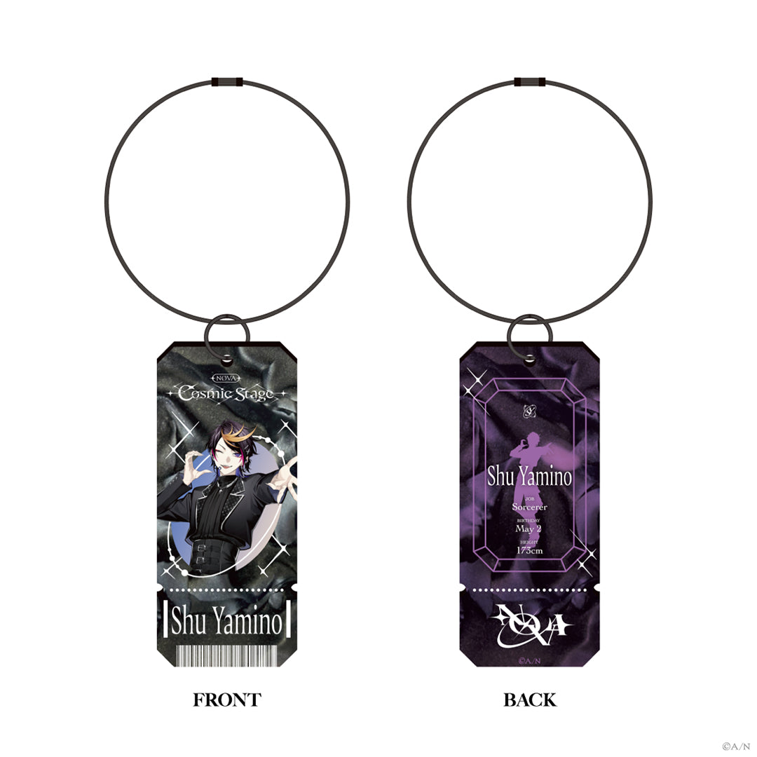 "NØVA -Cosmic Stage-" Ticket-Style Acrylic Keychain