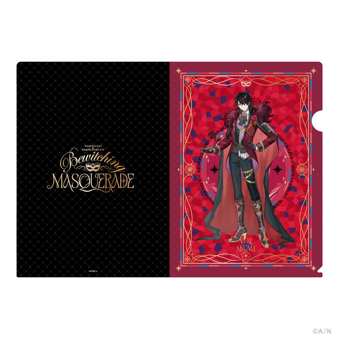 "Bewitching MASQUERADE" Foil-Stamped File Folder