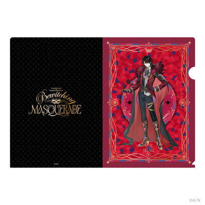"Bewitching MASQUERADE" Foil-Stamped File Folder