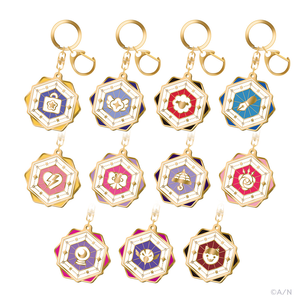 "NIJISANJI EN 3周年纪念" 金属钥匙扣