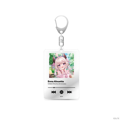 "NIJISANJI Official Store 5th Anniversary Memorial Goods" Acrylic Keychain