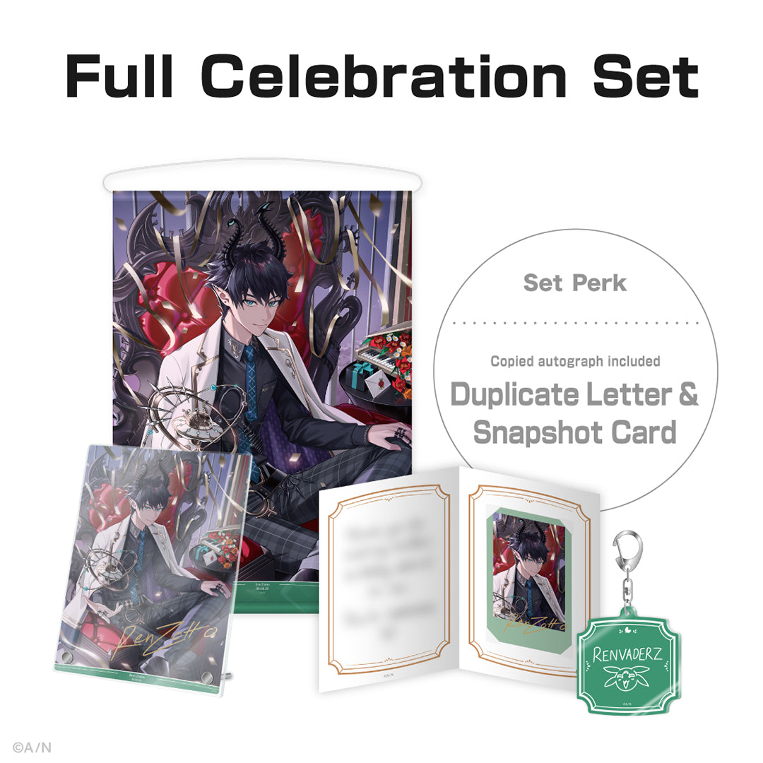 Ren Zotto Birthday Goods & Voice 2026 – NIJISANJI EN Official Store