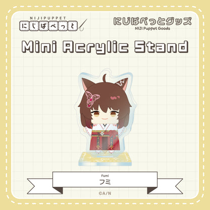 "NIJI Puppet Goods" Mini Acrylic Stand - E