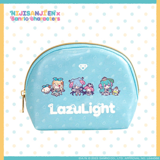 "NIJISANJI EN × Sanrio characters" Pouch LazuLight