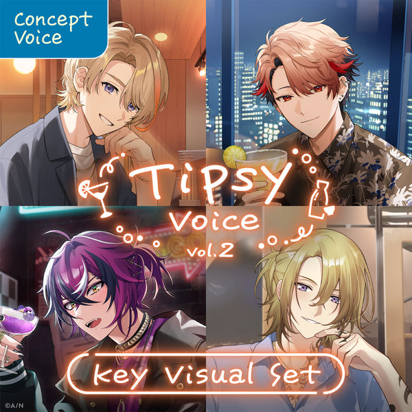 "Tipsy Voice Vol.2" - Key Visual Set