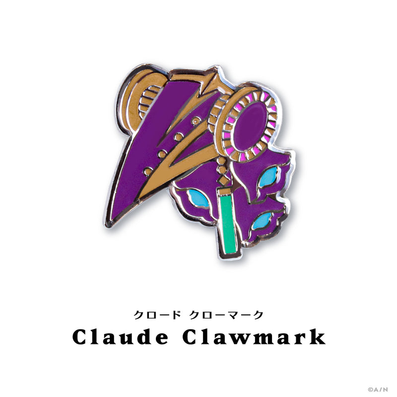 "NIJISANJI EN PIN BADGE COLLECTION Vol.1" Pin Badge Claude Clawmark