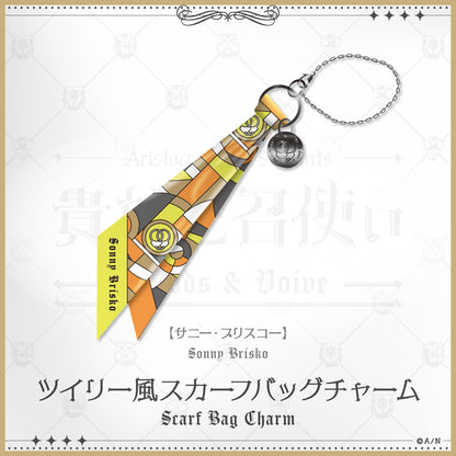 "Aristocrats and Servants" Scarf Bag Charm