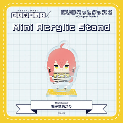 "NIJI Puppet Goods 2" Mini Acrylic Stand - K