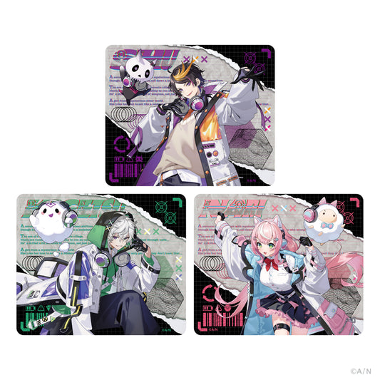 "NIJISANJI 好友模式系列：Shu, 花月 & Nari" 鼠标垫