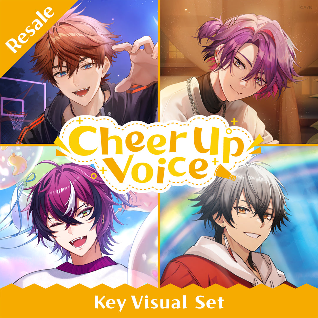 [RESALE] "Cheer Up Voice" - Key Visual Set