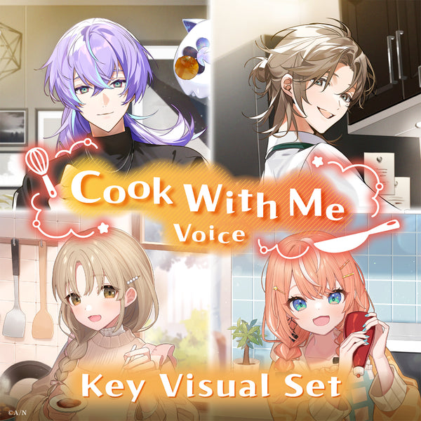 "Cook With Me Voice" - Key Visual Set