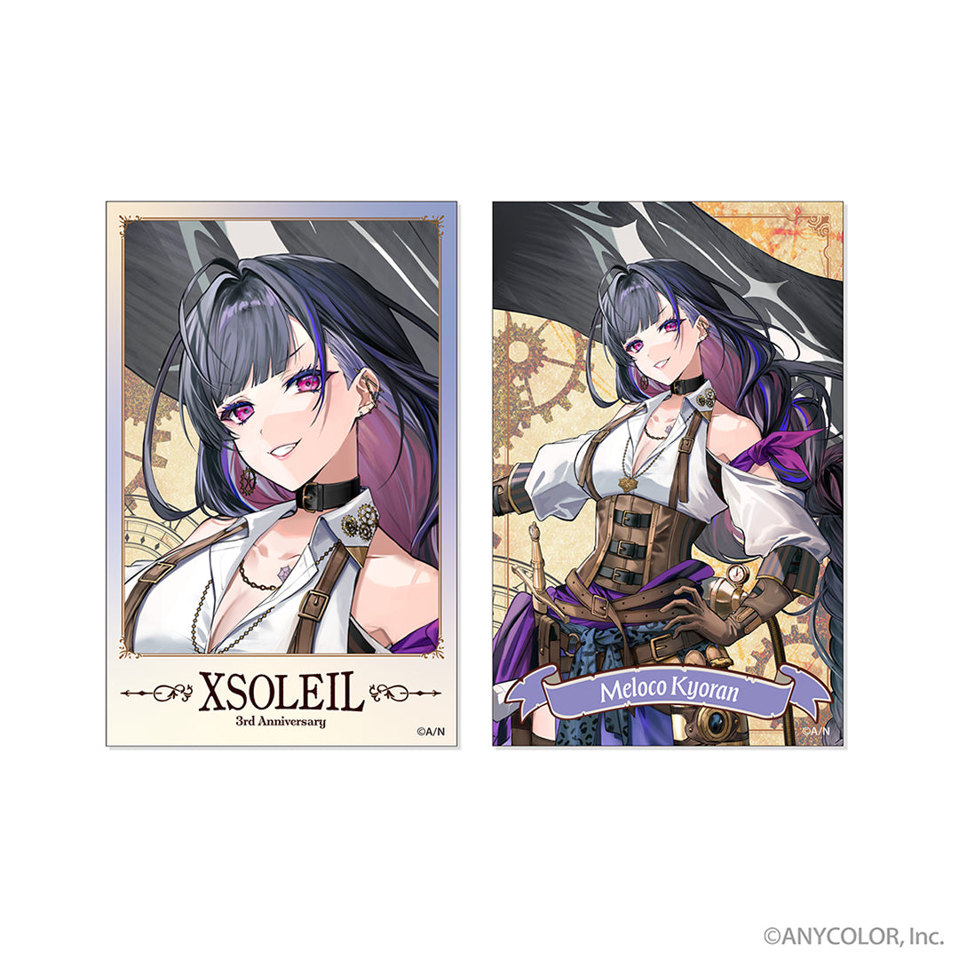"XSOLEIL 3rd Anniversary" Photo-style Card Set