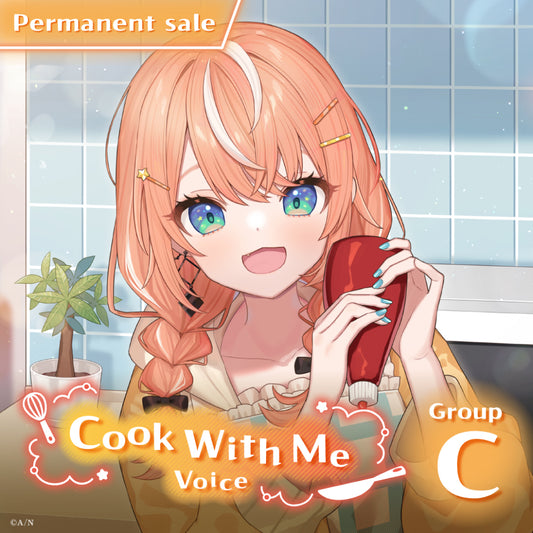 [Permanent Sale] "Cook With Me Voice" - Group C