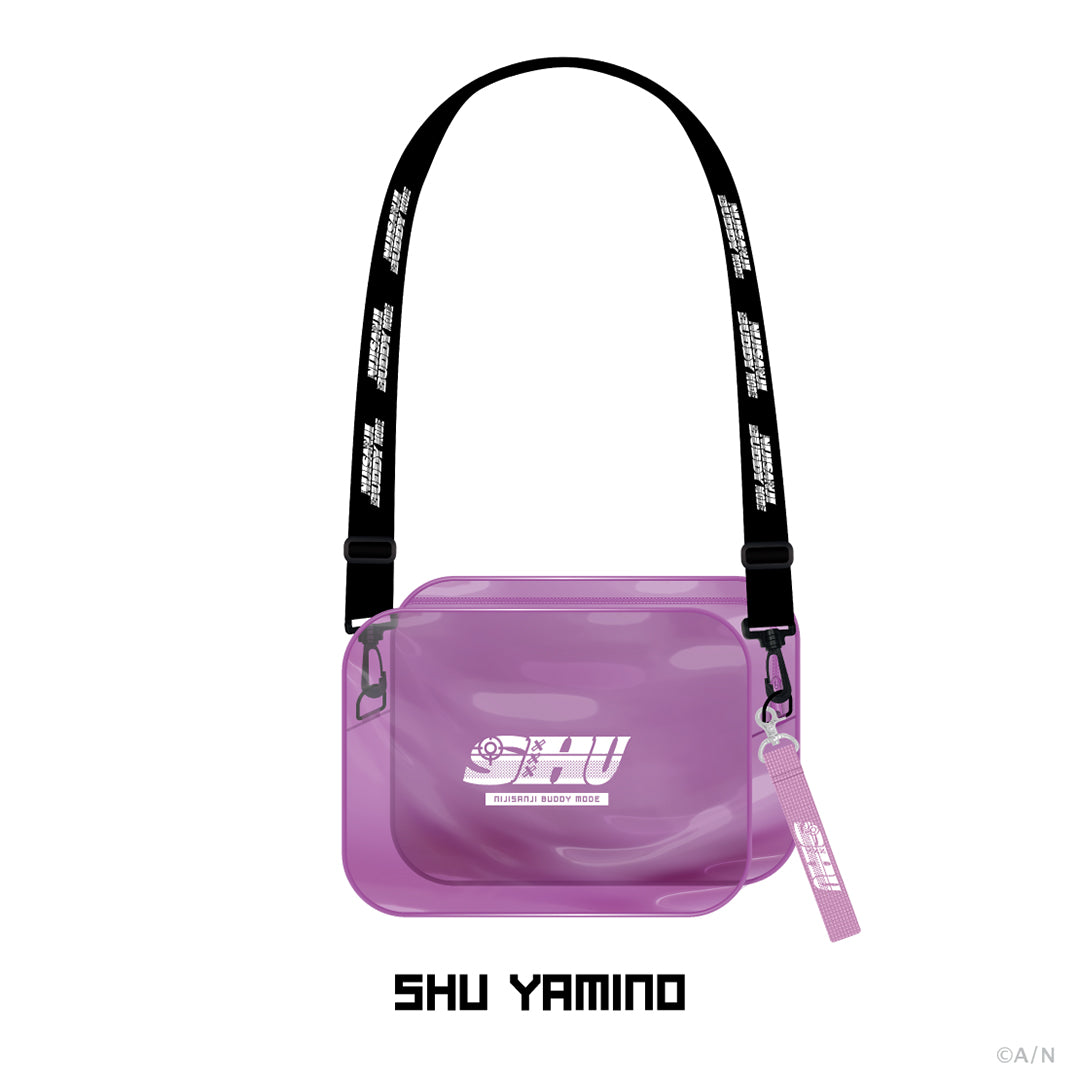 "NIJISANJI Buddy Mode Type：Shu, Kagetsu & Nari" Clear Shoulder Bag