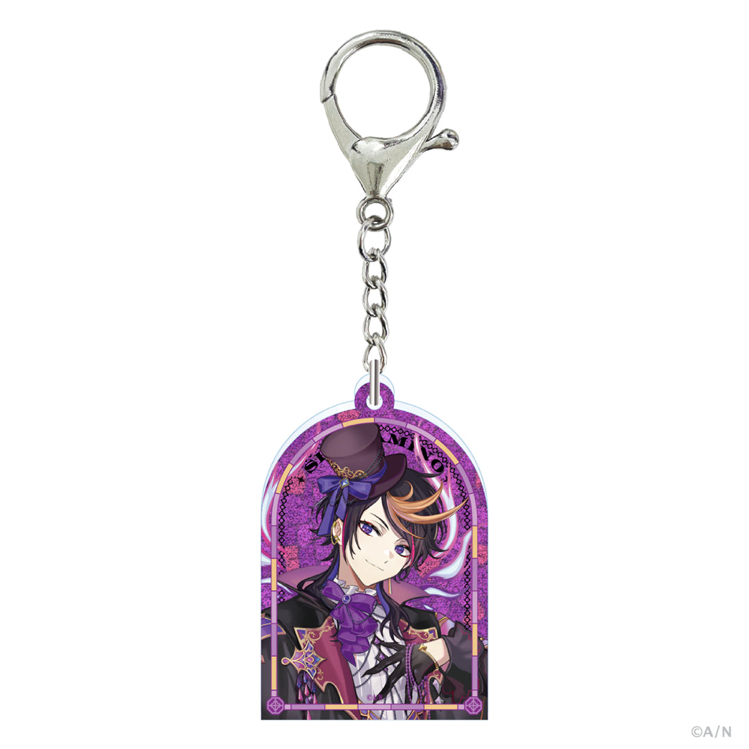 "Bewitching MASQUERADE" Glitter Acrylic Keychain