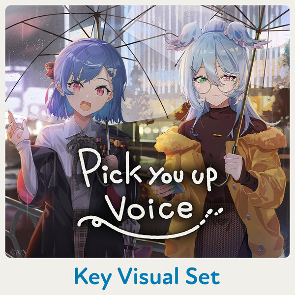 "Pick You Up Voice" - Key Visual Set