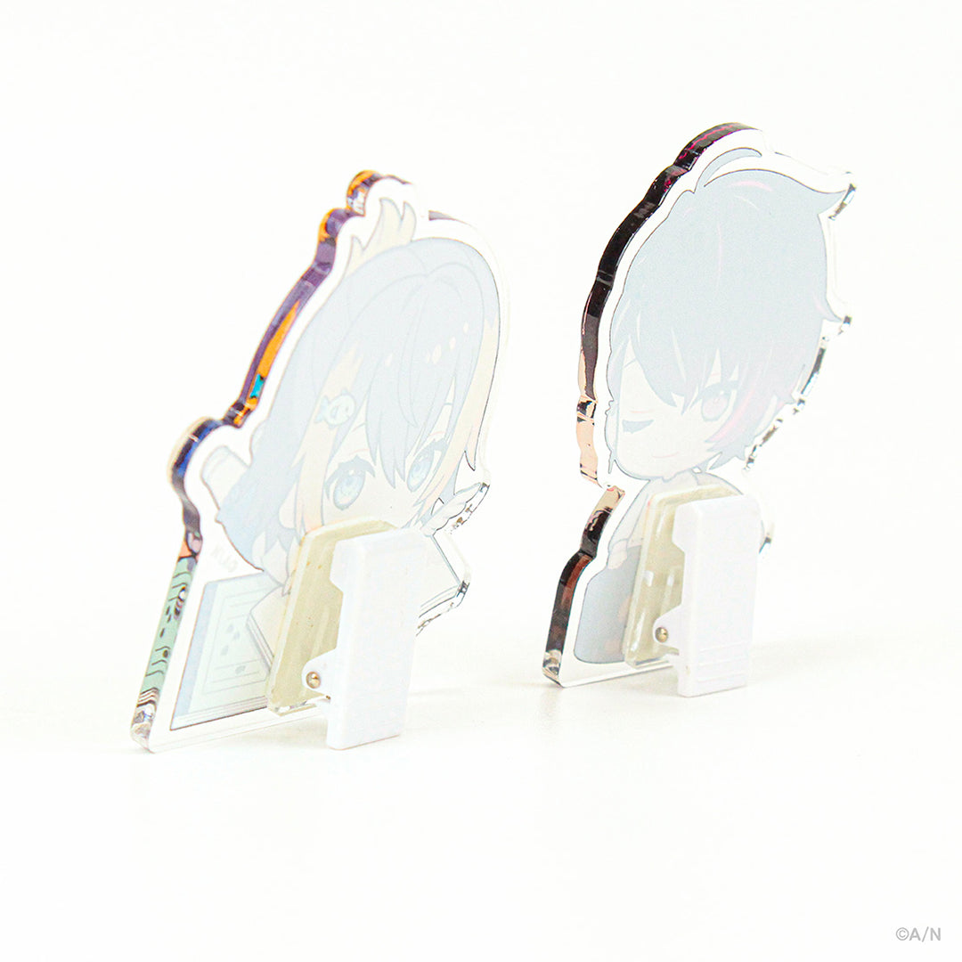 "Brand New Desk Life" Acrylic Memo Stand