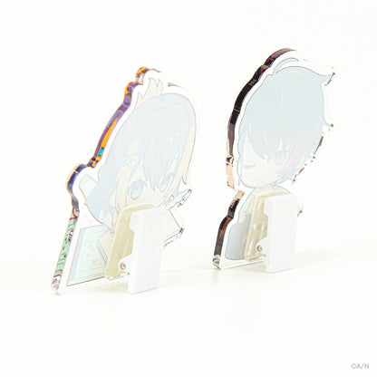 "Brand New Desk Life" Acrylic Memo Stand