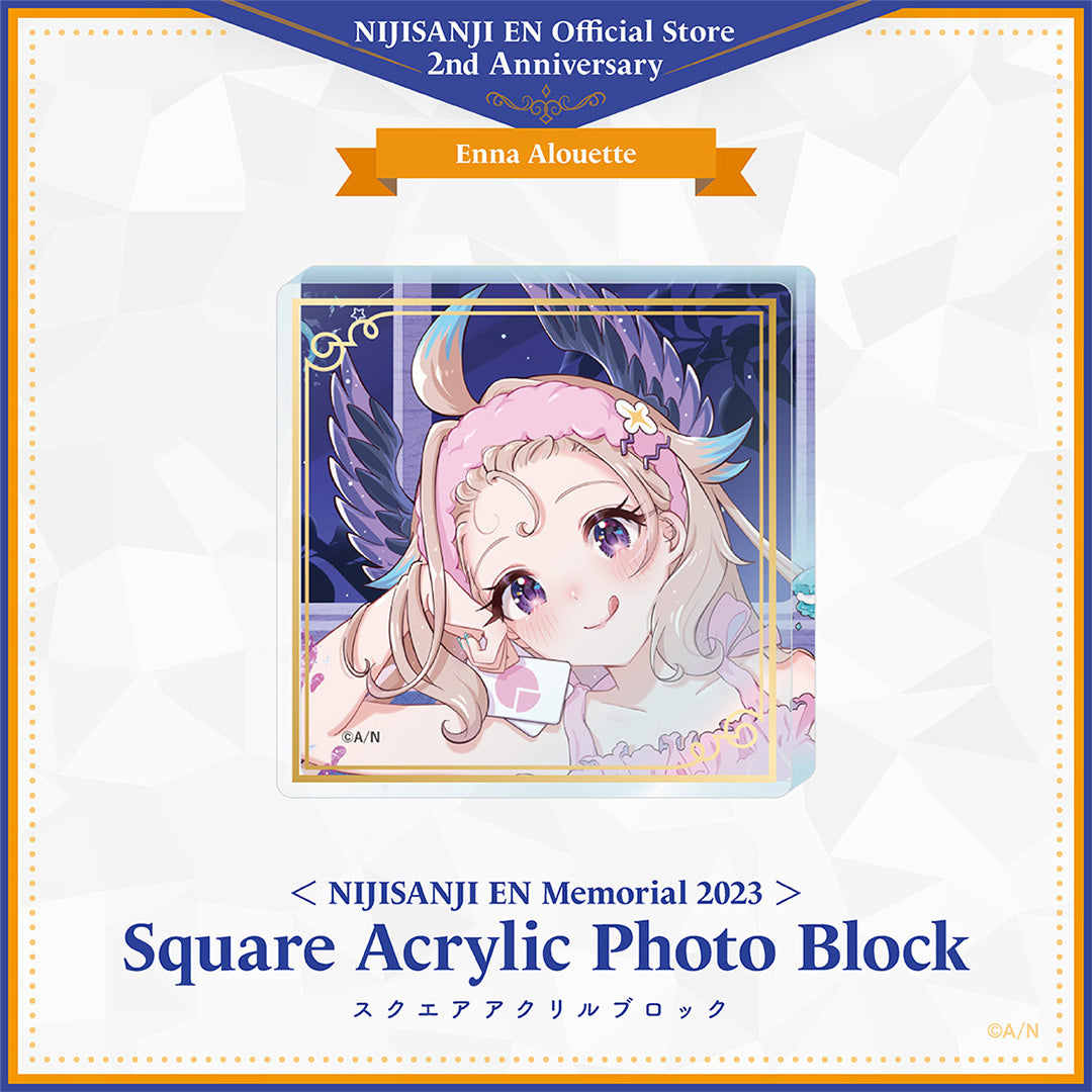 "NIJISANJI EN Memorial 2023" Square Acrylic Photo Block Ethyria