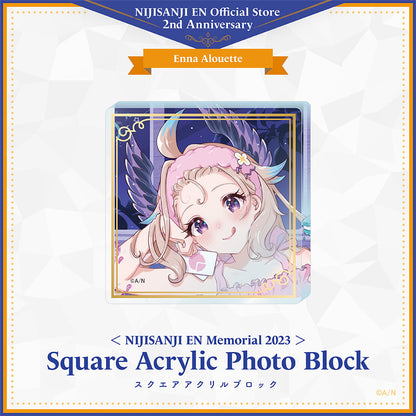 "NIJISANJI EN Memorial 2023" Square Acrylic Photo Block Ethyria