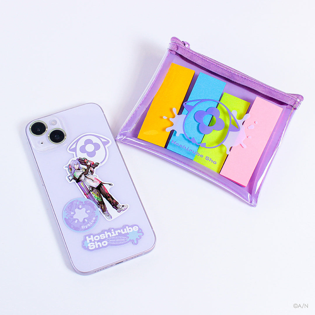 "NIJISANJI & NIJISANJI EN HEROES 1st Anniversary" Clear Pouch & Sticker Set Dytica