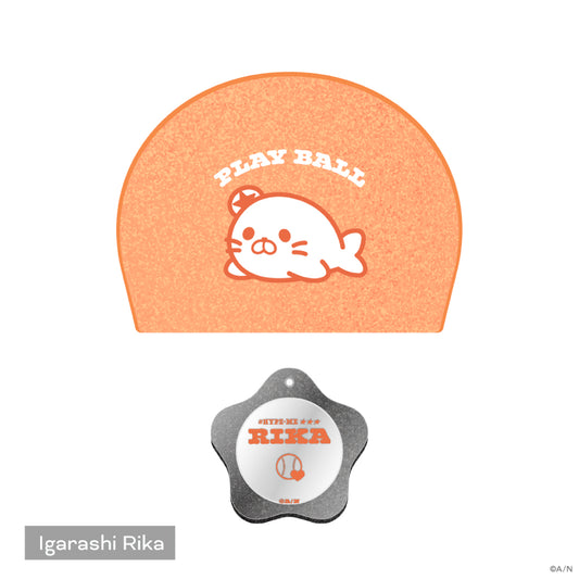 "#HYPE-ME" Glitter Pouch & Mirror
