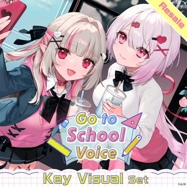[RESALE] "Go to School Voice" - Key Visual Set