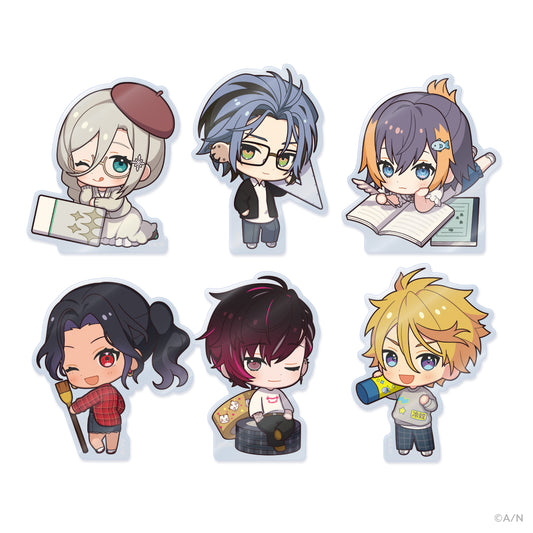 "Brand New Desk Life" Acrylic Memo Stand