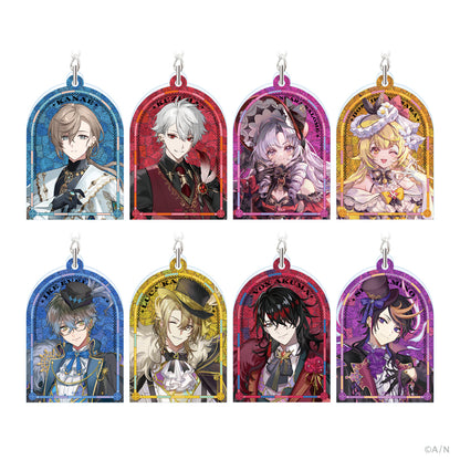 "Bewitching MASQUERADE" Glitter Acrylic Keychain