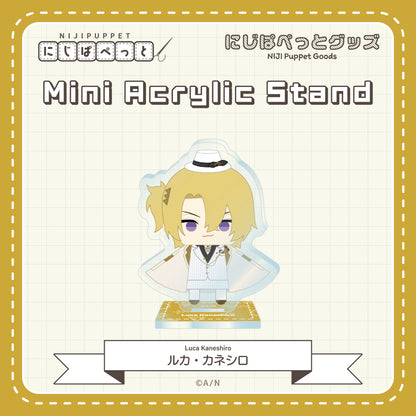 "NIJI Puppet Goods" Mini Acrylic Stand - H