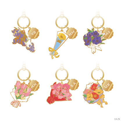 "NIJISANJI White Day 2024" Metal Key Chain