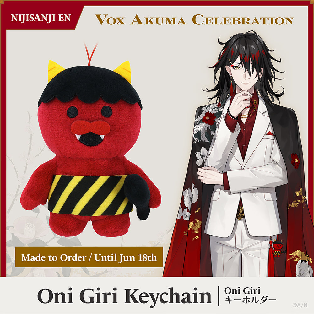 Vox outlet Akuma Luxiem Nijisanji Halloween Collab Cafe Stand