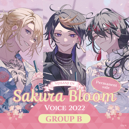 にじさんじEN Sakura bloom 2022 缶バッジ アルバーン NIJISANJI EN「Sakura Bloom Goods&Voice2022」ENストア・にじ
