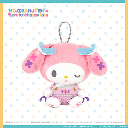 "NIJISANJI EN × Sanrio characters" Plush Charm LazuLight