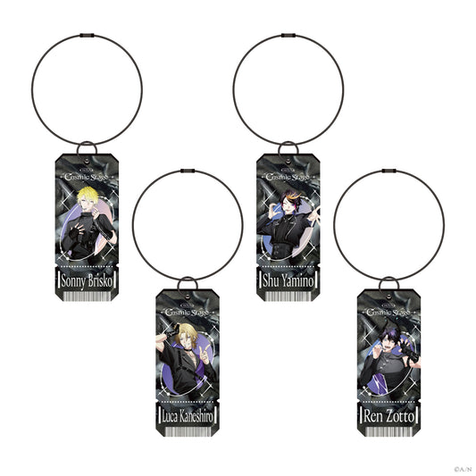 "NØVA -Cosmic Stage-" Ticket-Style Acrylic Keychain