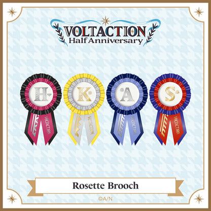 "VOLTACTION Half Anniversary" Rosette Brooch