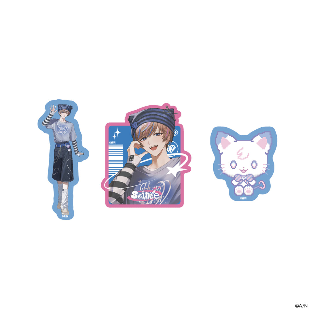 "BY THE HEARTBEAT" Sticker Set
