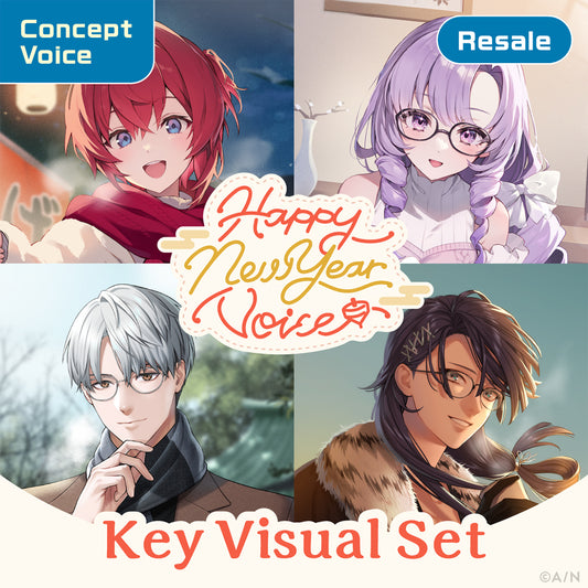 [RESALE] "Happy New Year Voice" - Key Visual Set