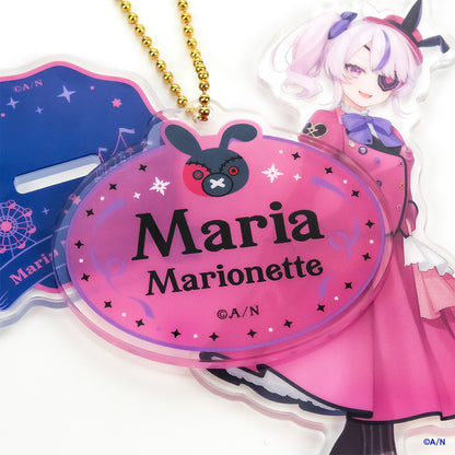 "NIJISANJI EN 欢迎来到EN乐园 ! " 亚克力名牌钥匙扣