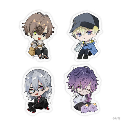 "Luxiem & Noctyx Chibi-Style" 贴纸套装 Noctyx